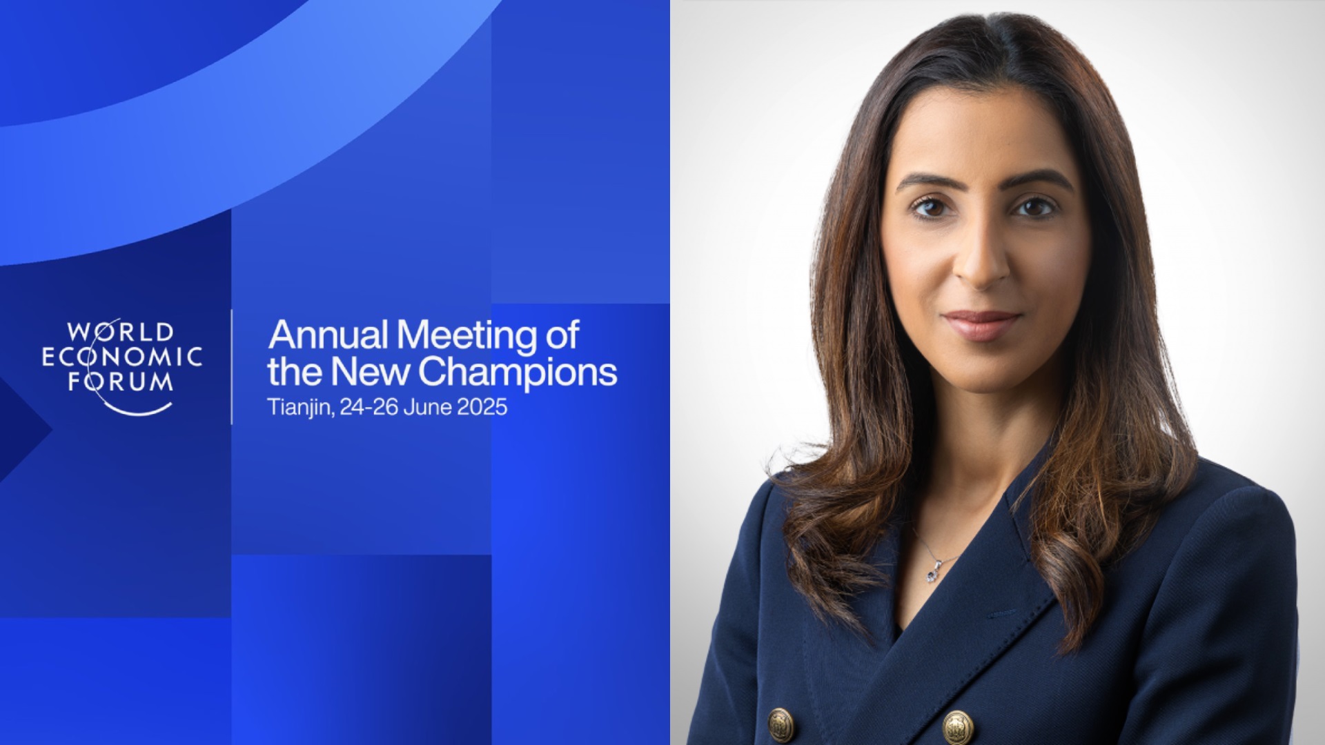Minister of Sustainable Development and Chief Executive of Bahrain EDB Participates as Co-Chair in WEF’s Annual Meeting of the New Champions 2025 in China
