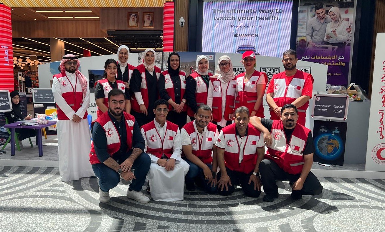 BRCS Brings First Aid and Climate Change Awareness to the Public at The Avenues