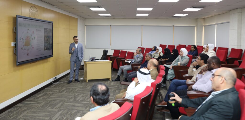 Shaikh Zayed Chair at AGU Highlights the Role of Microbial Communities in Coral Reef Health