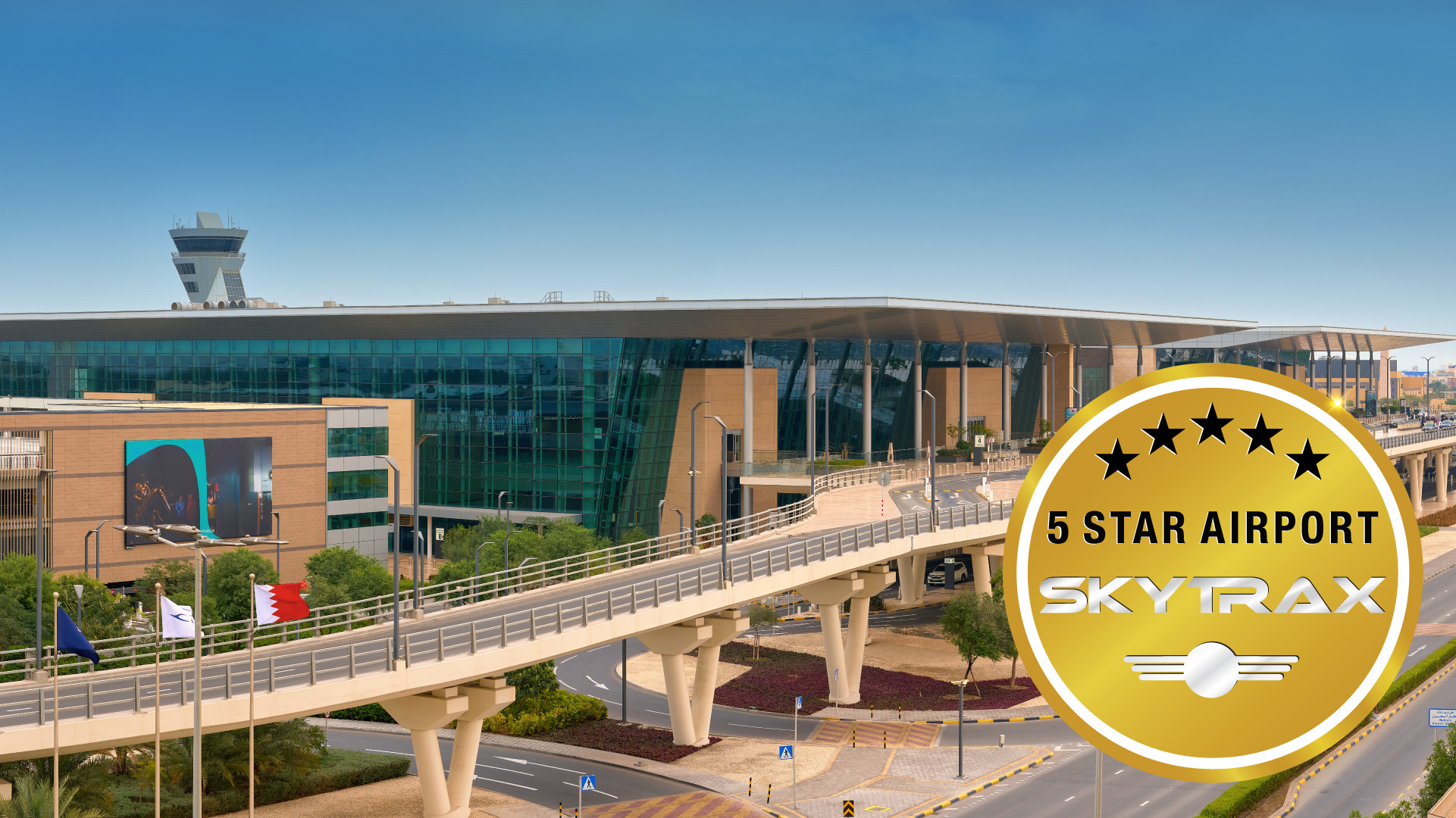 Bahrain International Airport Rated 5-Star by Skytrax for the Fifth Consecutive Year